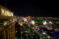 Mandalay Bay Foundation Room, Strip view