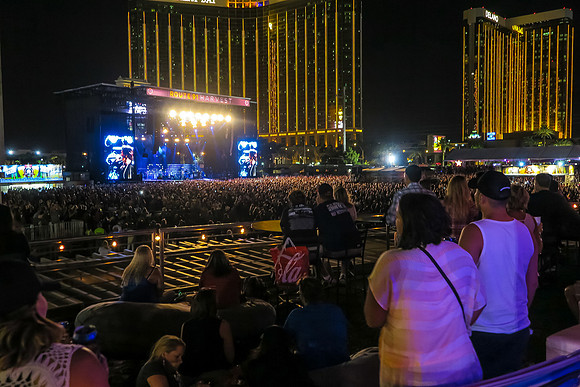 View from deck of House of Blues