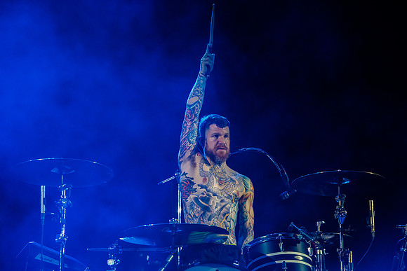 Fallout Boy Andy Hurley  7/14/15 HCA