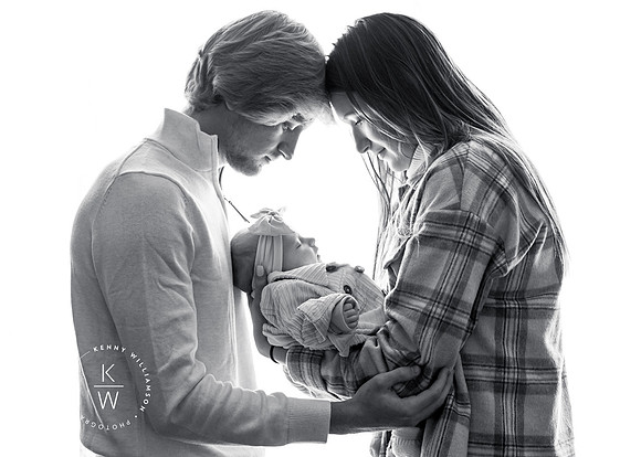 Ian, Jen, & baby Issabella